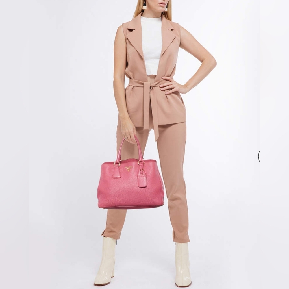 PRADA Vitello Daino Bag. - Picture 3 of 14